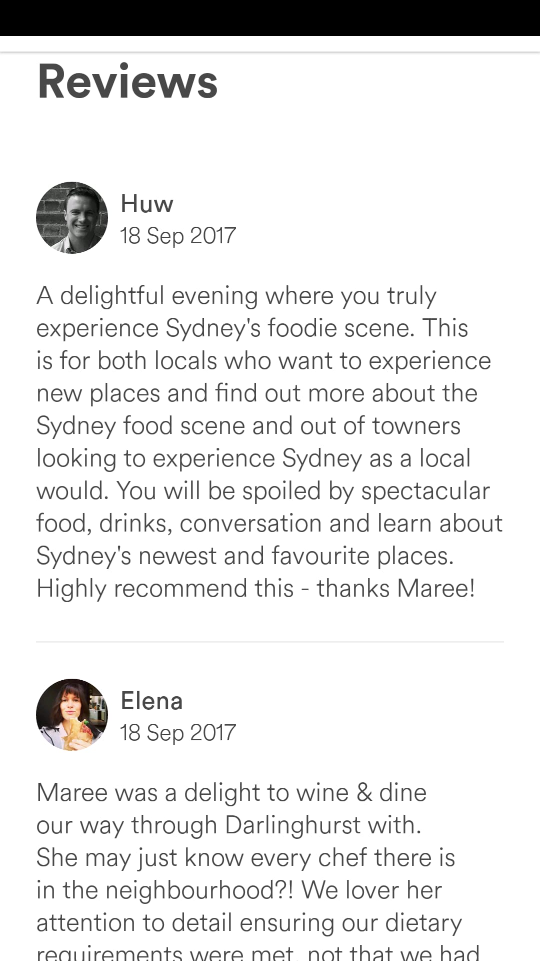 Sydney+connection+airbnb+reviews