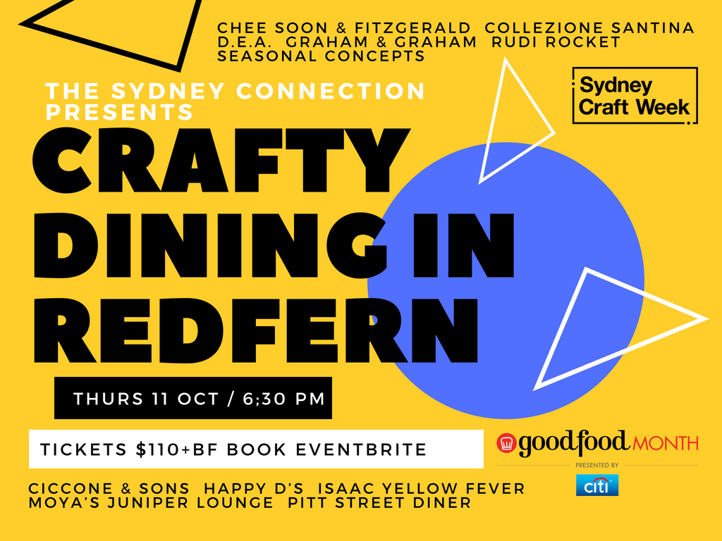 poster+crafty+dining+redfern+event