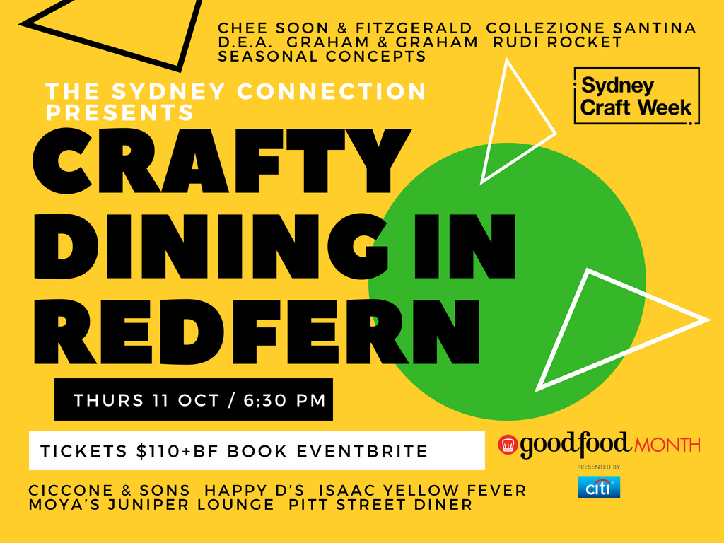 poster+crafty+dining+redfern+event