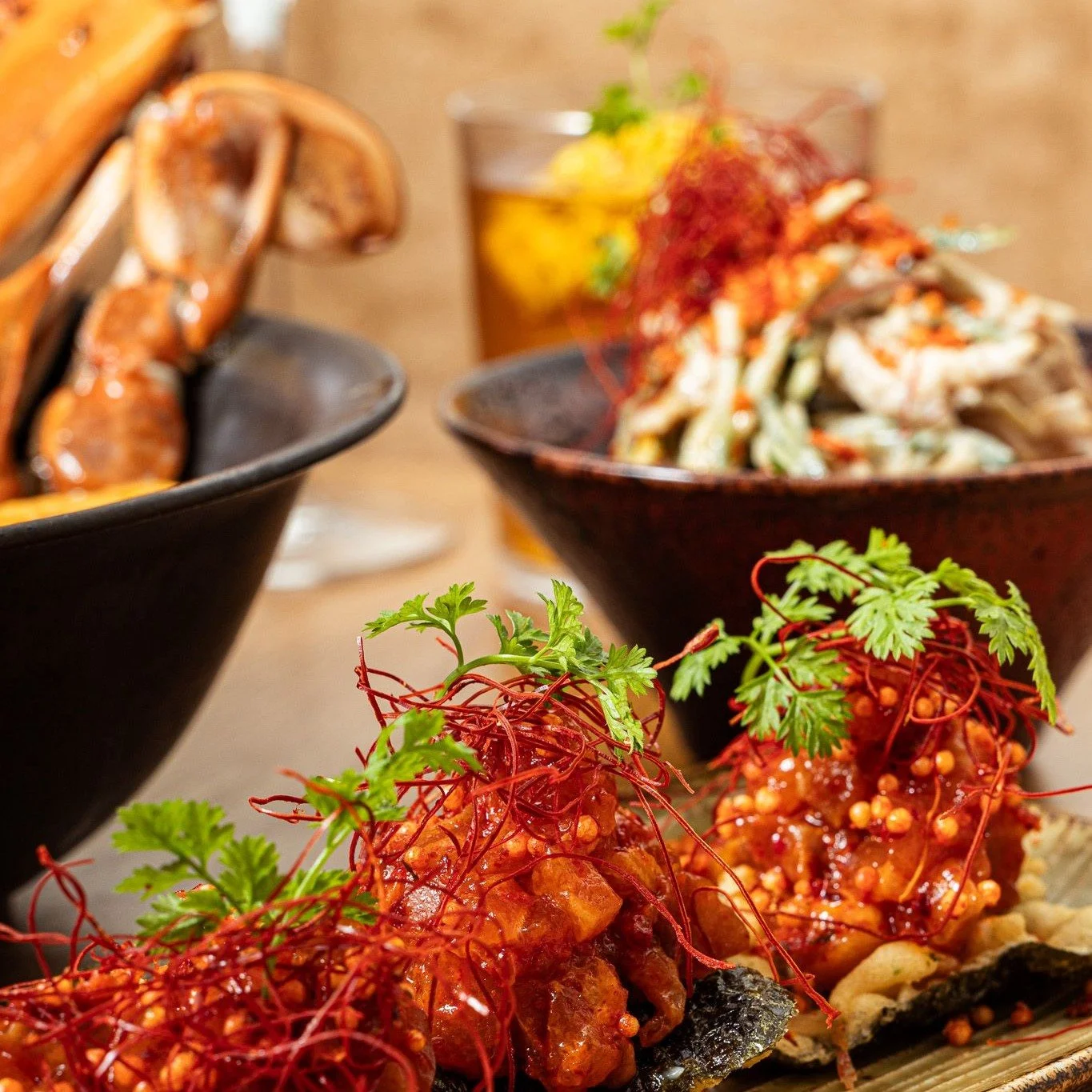 We are excited to announce the addition of @iki.dining dining to our Potts Point dining experience. Enjoying a selection of seasonal seafood dishes for our entree course at Iki Dining, on the Potts Point Dining Tour. 

The latest arrival on bustling 