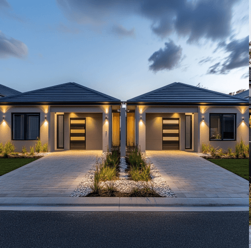 Noranda side by side duplex 