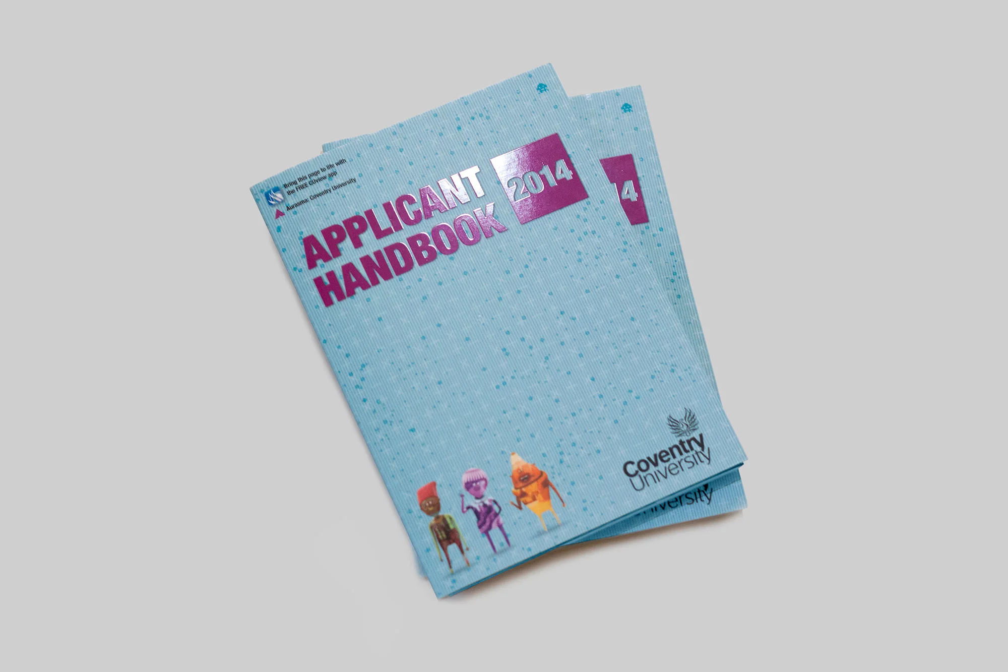 Applicant Handbook A6 booklet design