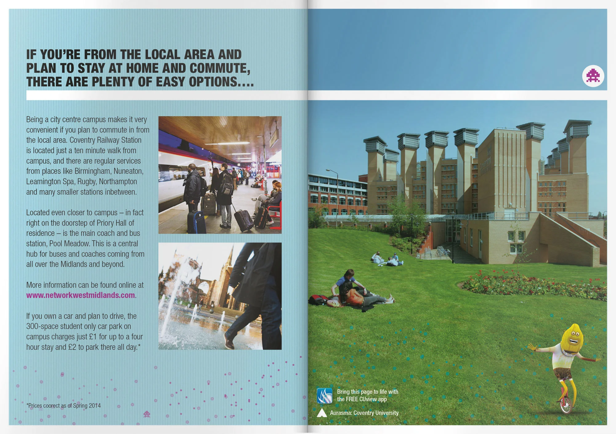 Coventry University Applicant Handbook 2014 Design