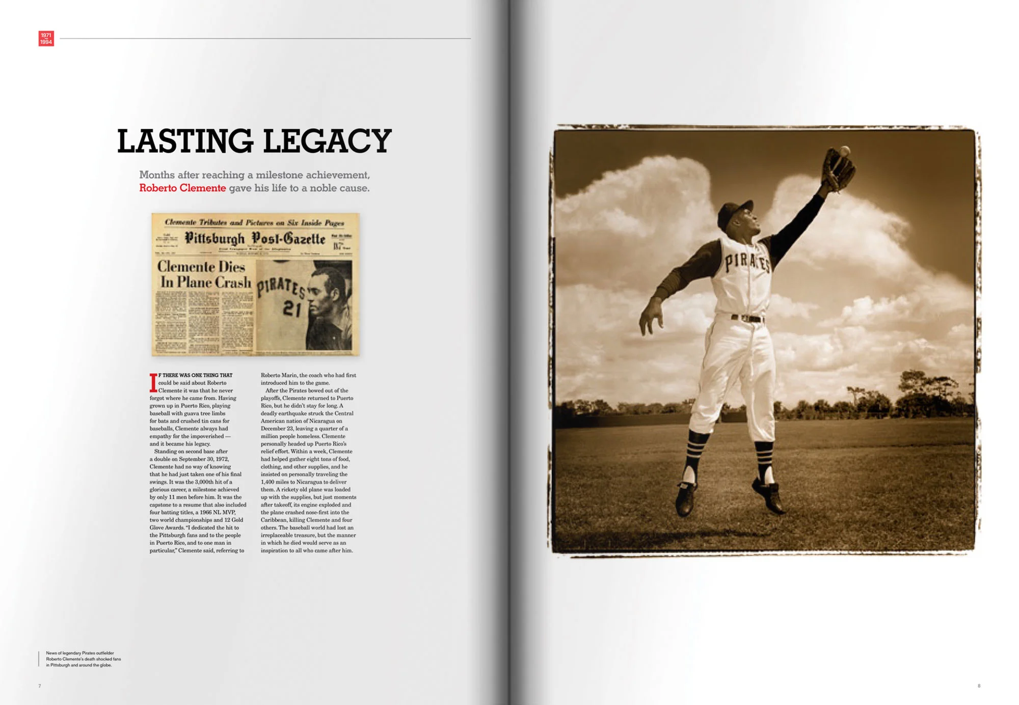 Roberto Clemente tribute