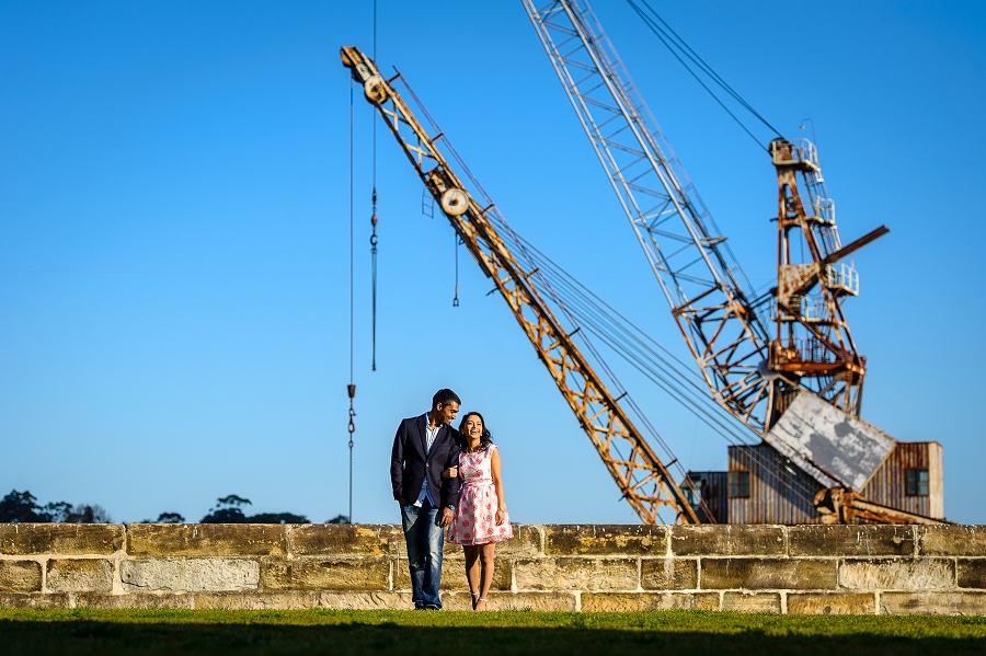 Cockatoo Island Pre Wedding Shoot