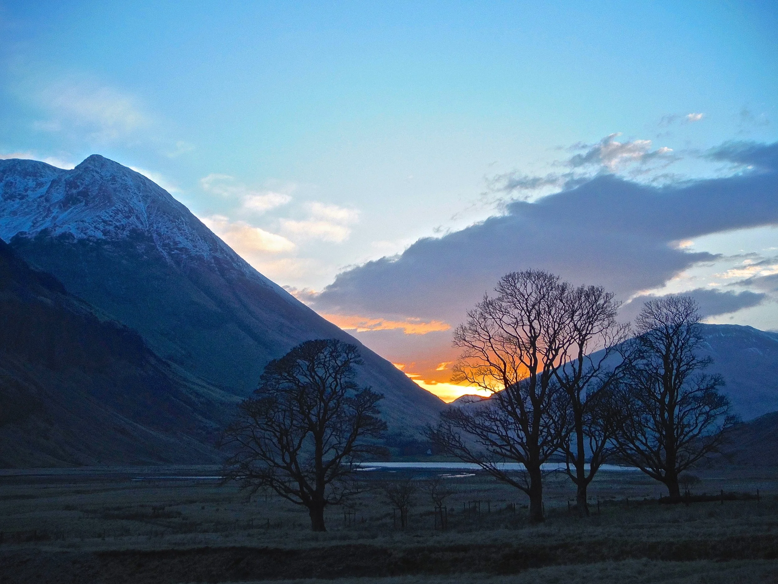 Sunset near Glencoe