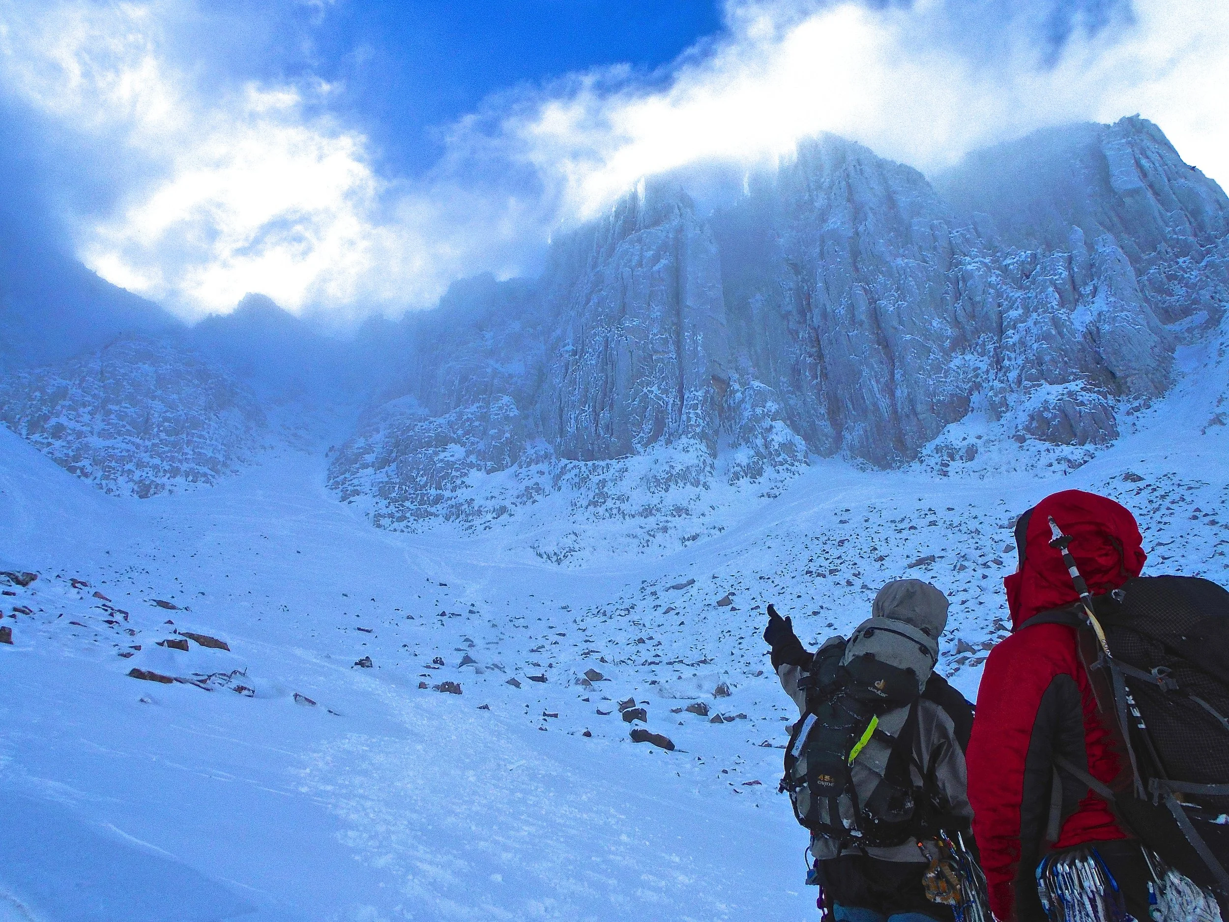 Winter mountaineering in Scotland