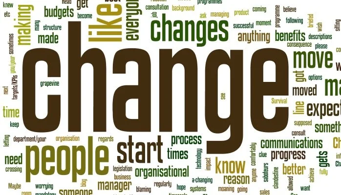 Change...can we afford not to?