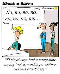 Who's Looking After You? Tip Four,    Saying No