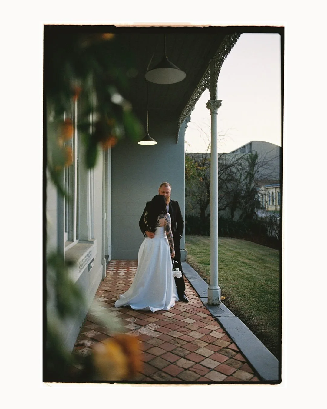 Fresh scans in for Jessica &amp; Jake 🎞️ Honest unpolished just how it felt 🖤 Can&rsquo;t wait to pop these alongside their full gallery! 

@theriversleigh 
@ginalaughton 

#lightandtypephotography #gippslandwedding #moodywedding #filmphotographer 