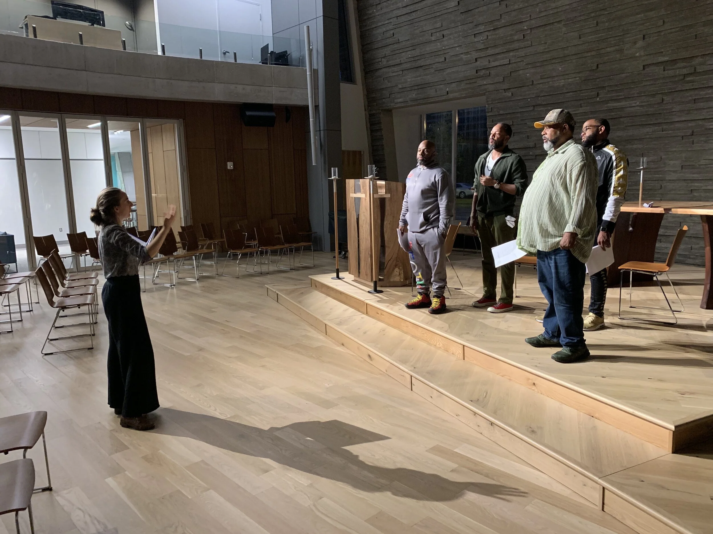 Dear America in Rehearsal