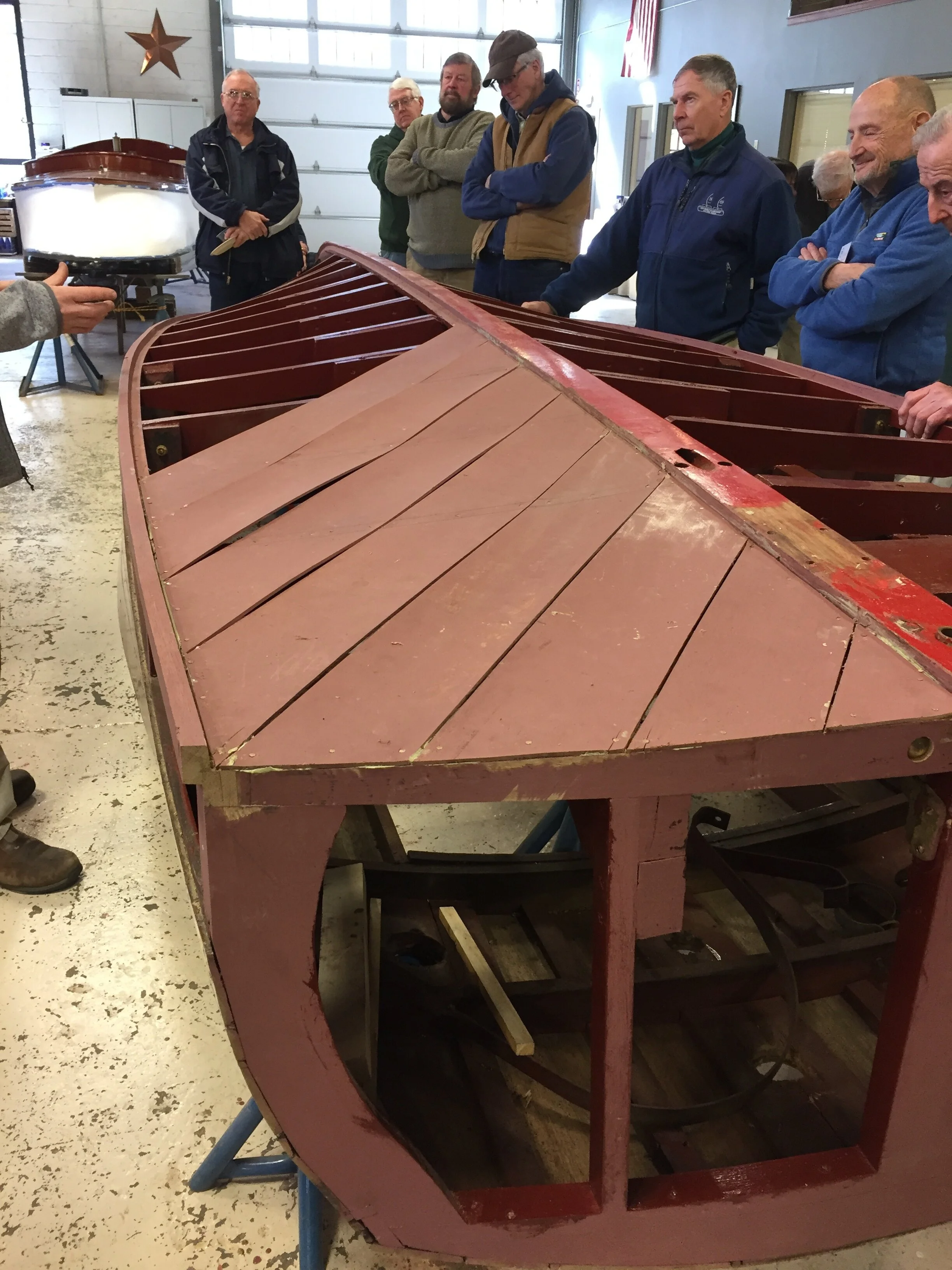New bottom for Chris Craft