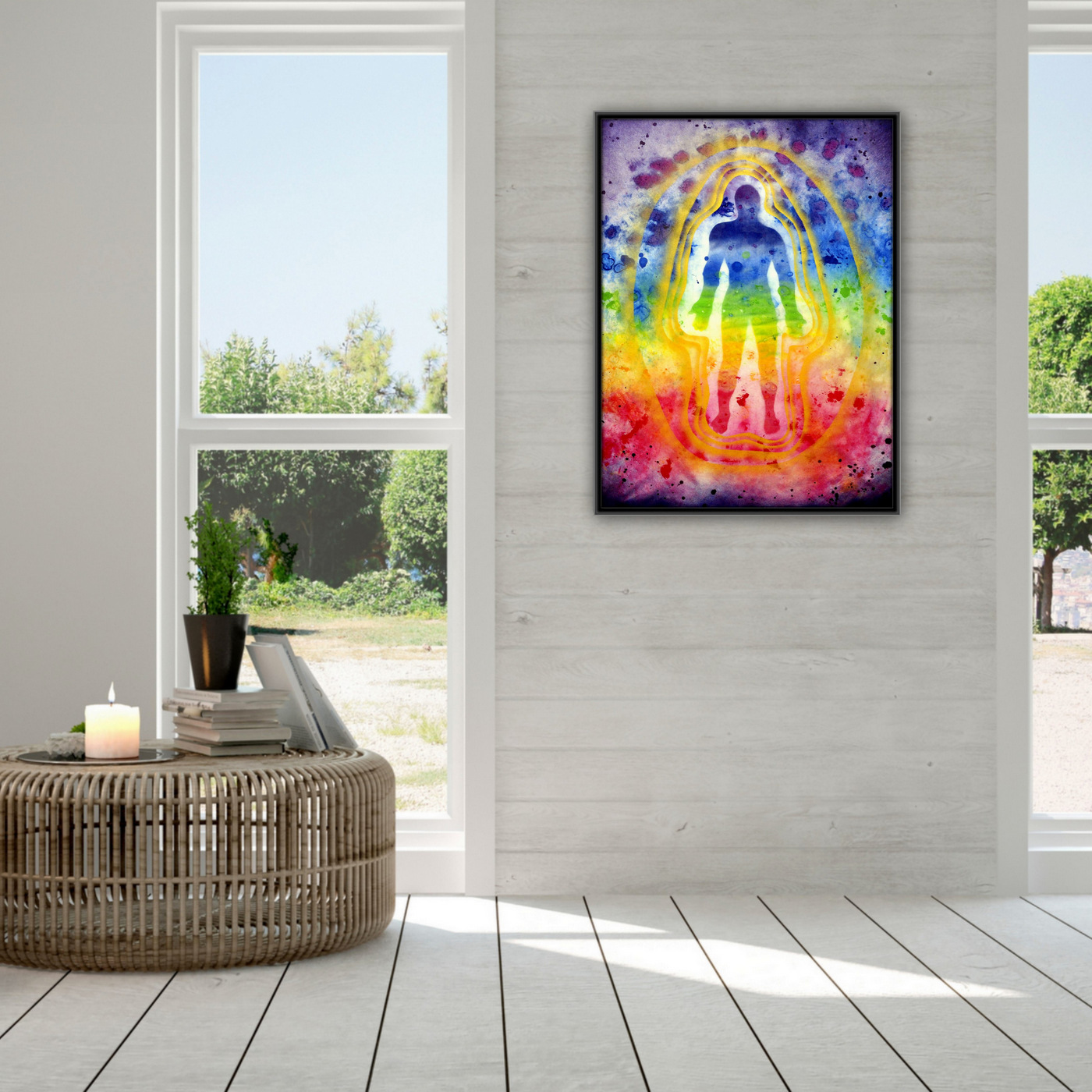 AURA MAN Fine Art Poster