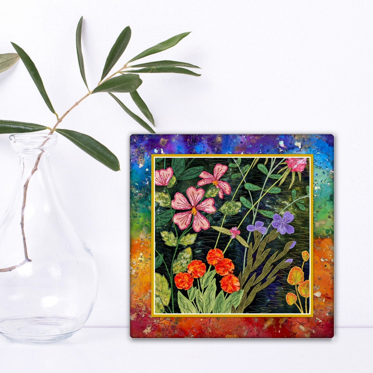 MYSTIC GARDEN III Table Top Art Print