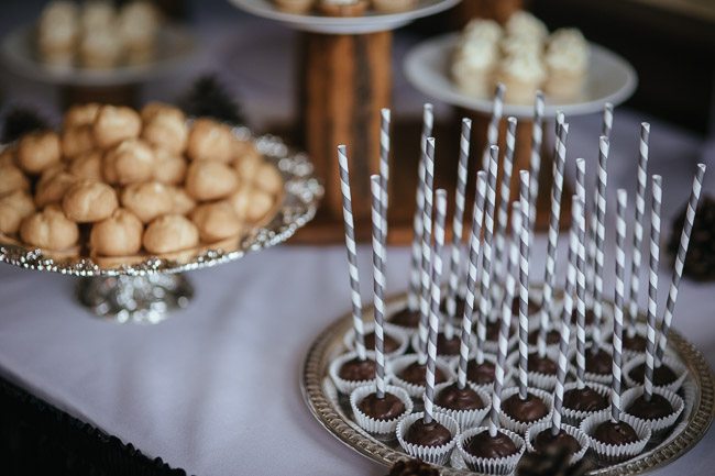 Winter Wedding Desserts