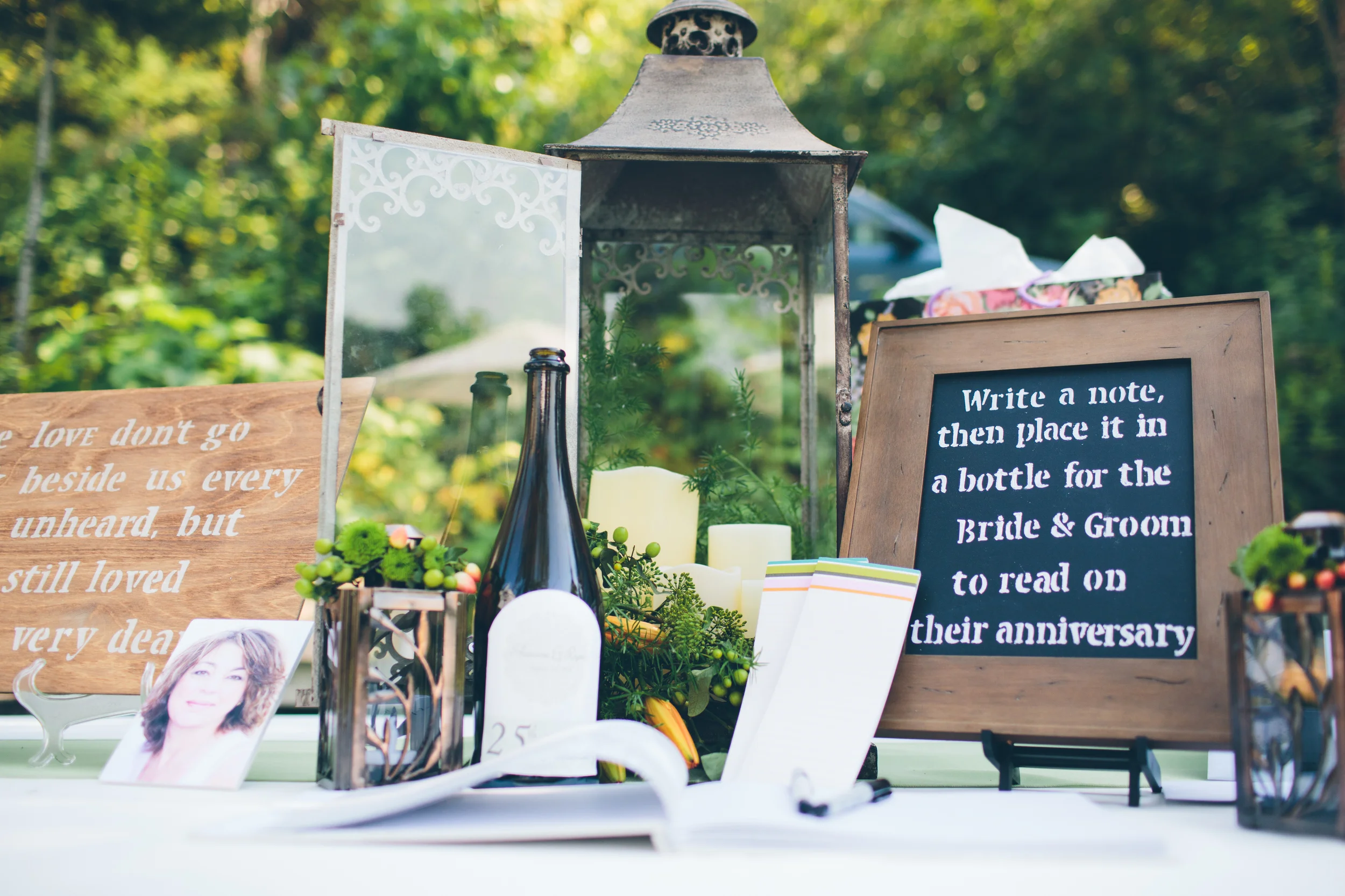 The welcome table
