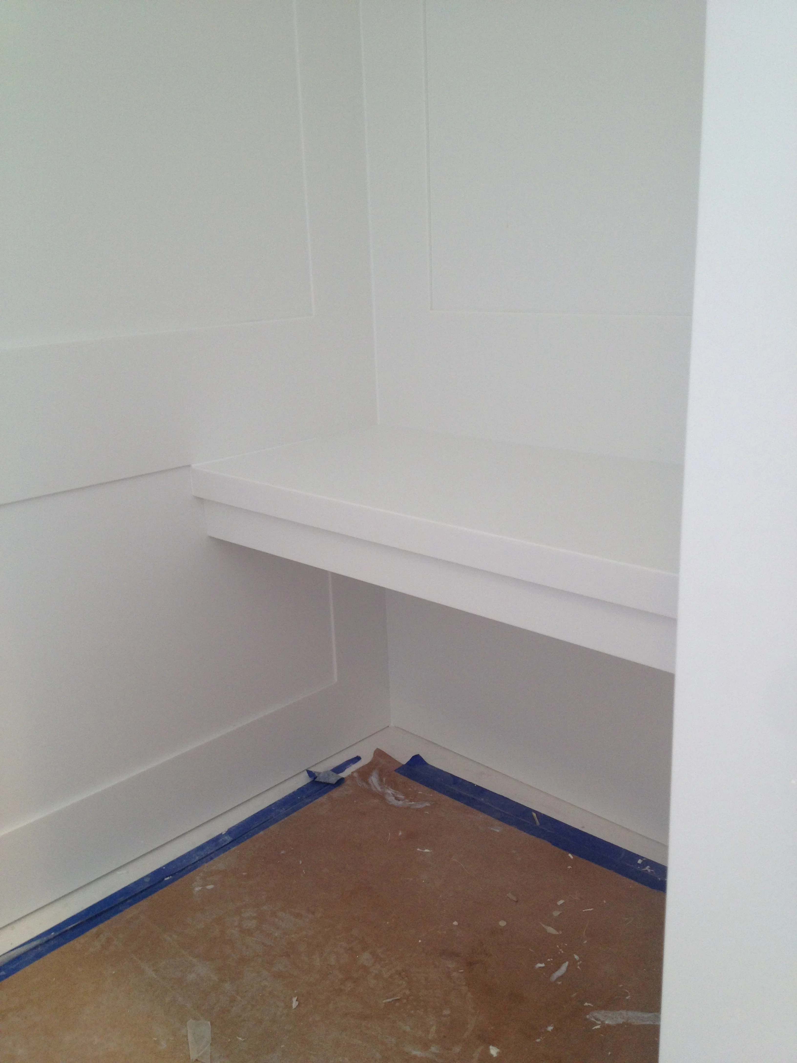  Custom Corian Shower Seat 