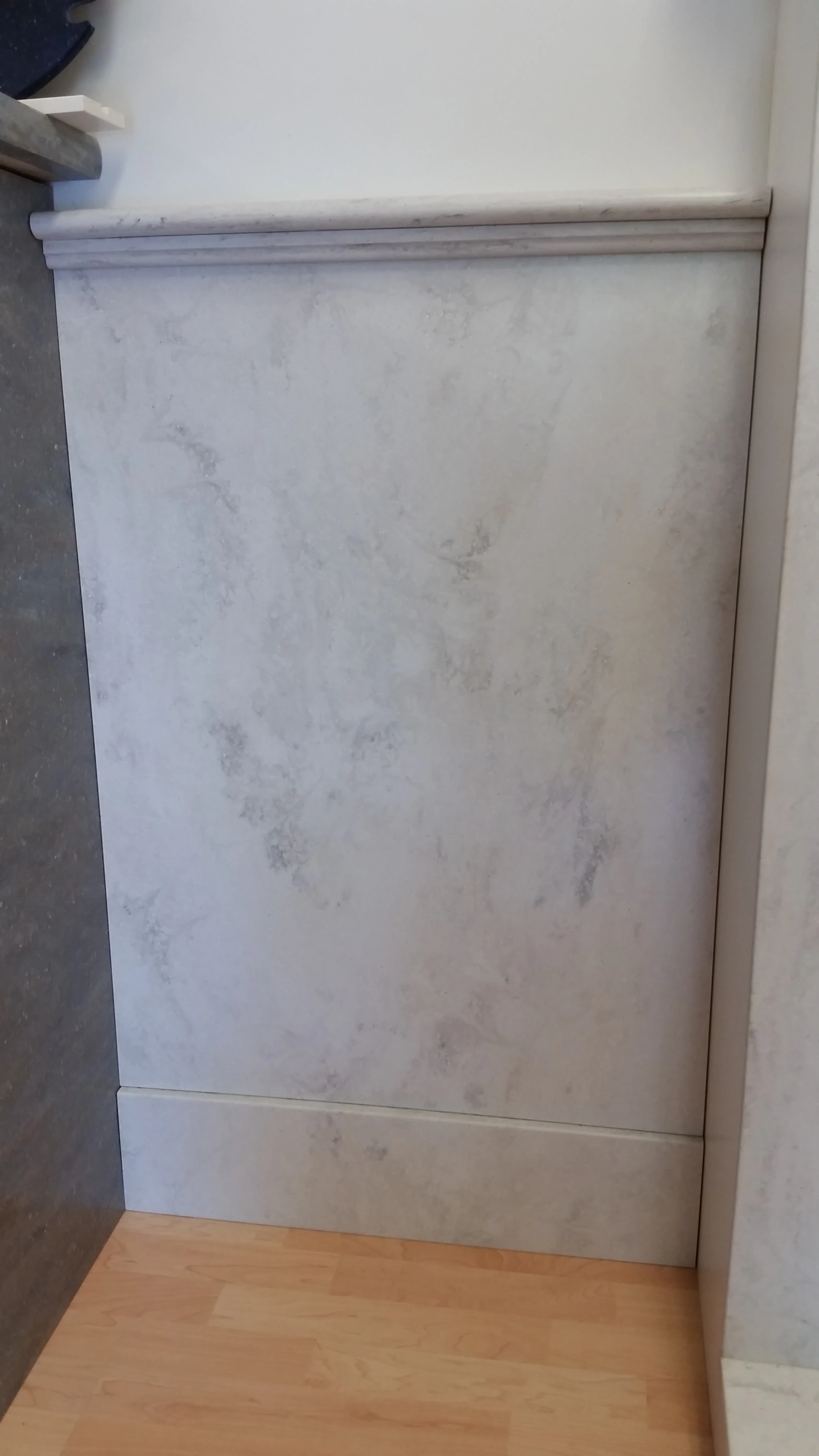 Corian Base Board, Wainscoting, and Trim