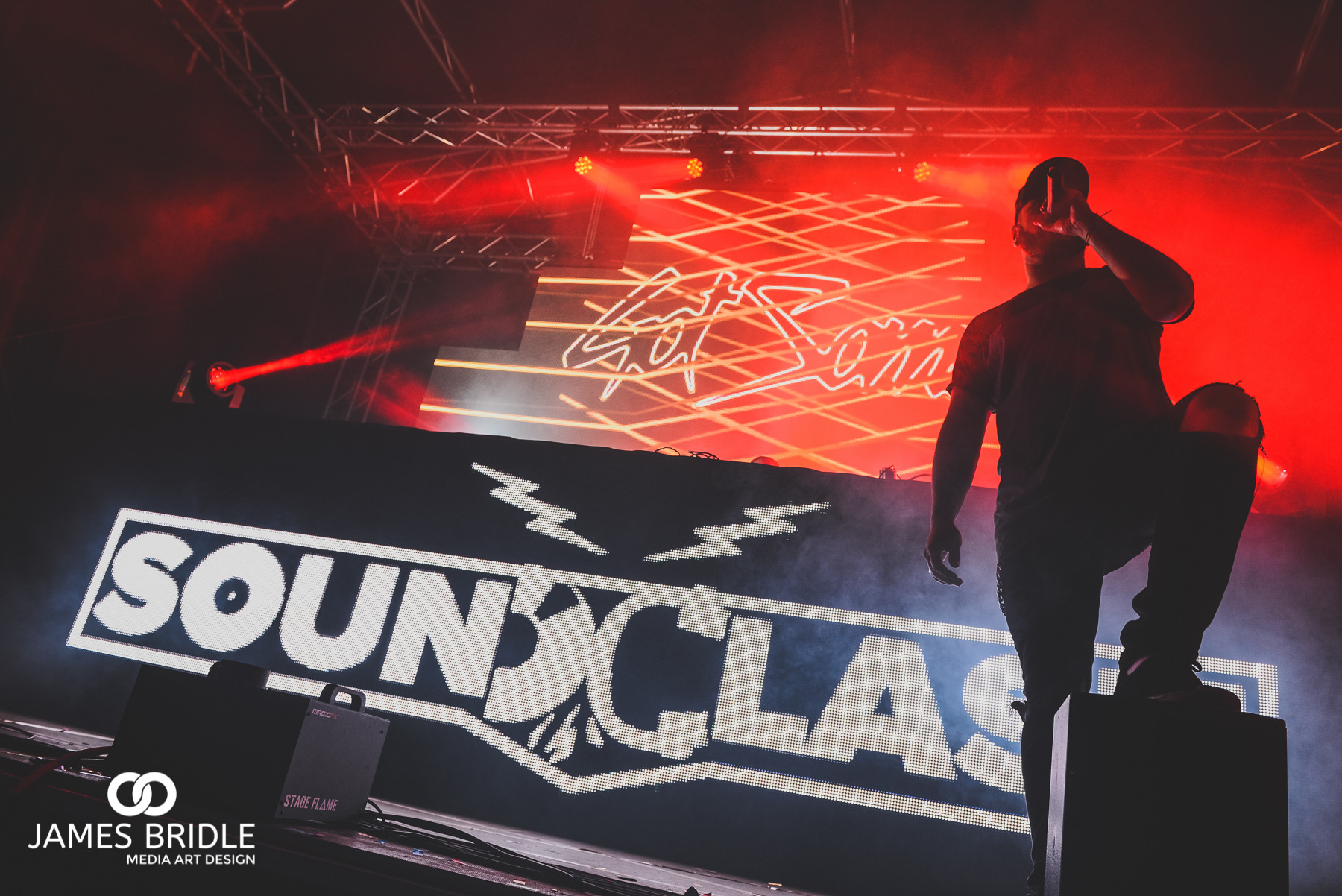 DJ PAT, MC for Gotsome at Soundclash Festival 2016
