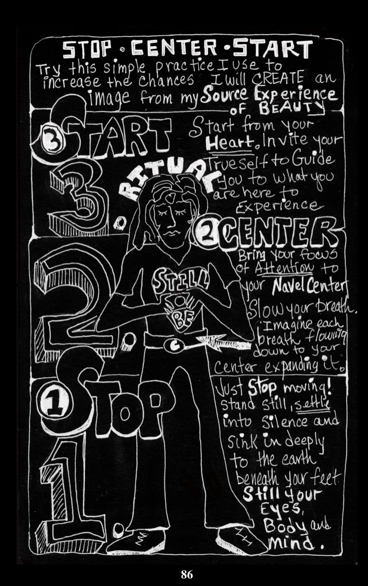 Page from flow-tography book.