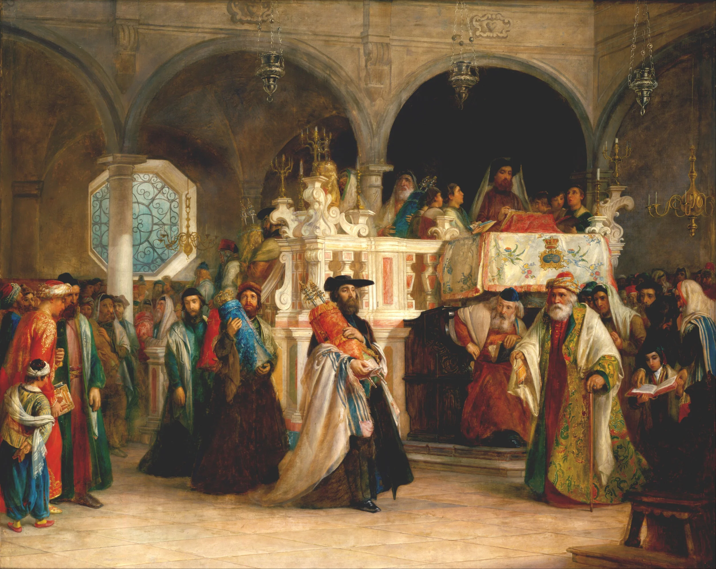 Solomon Alexander Hart, “The Feast of the Rejoicing”