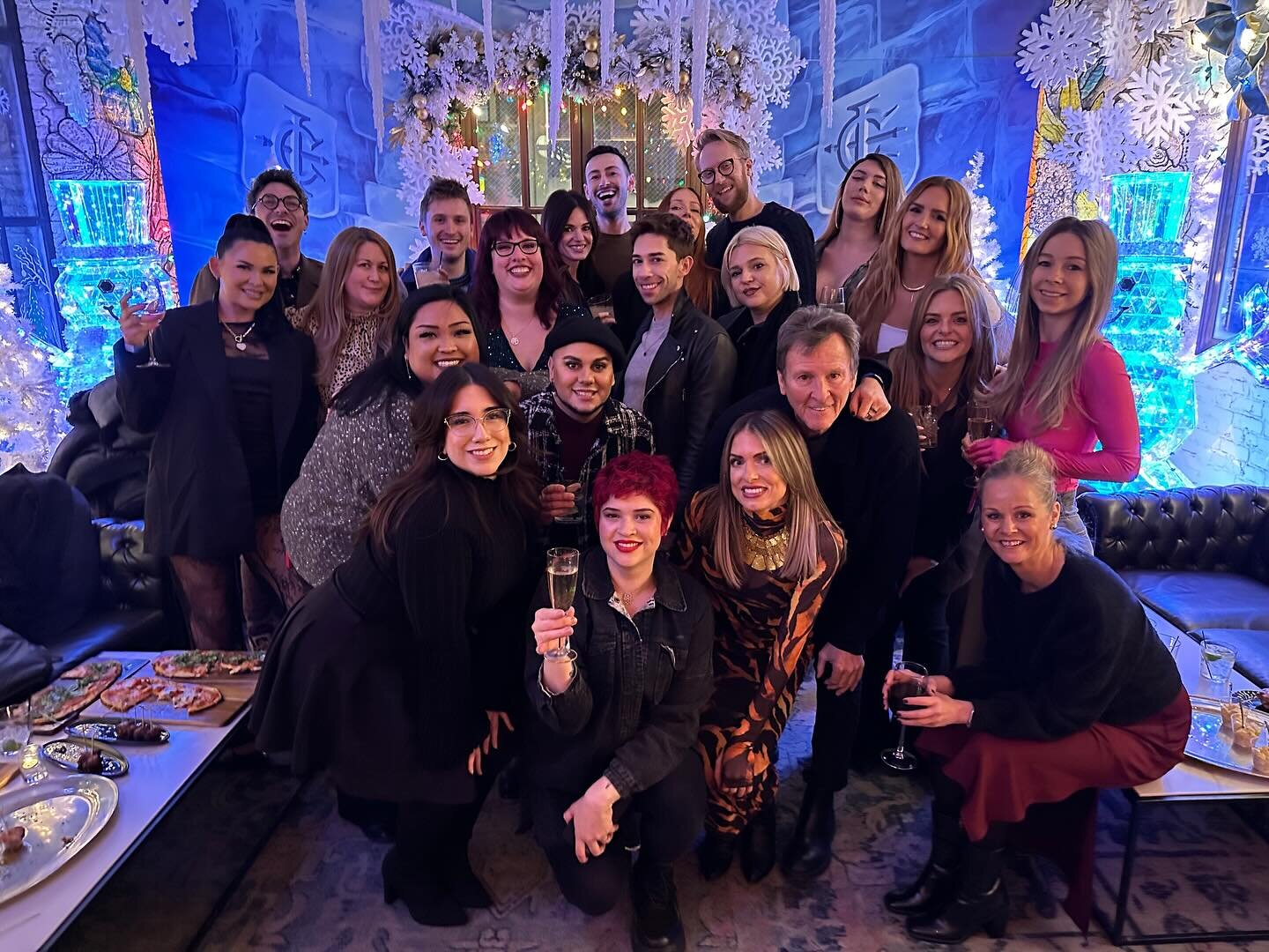 Embracing the festive spirit with gratitude, glam, and our amazing TWS crew (missing a few, but always in spirit)! Proud of what we've achieved and excited to shine even brighter in the year ahead. ✨🥂
