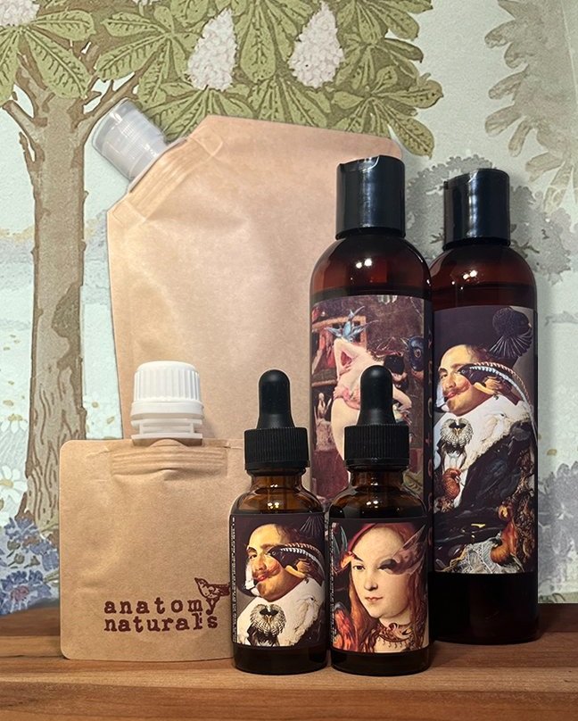 all natural, non-toxic skincare, eco-friendly refills, moisturizing body oil