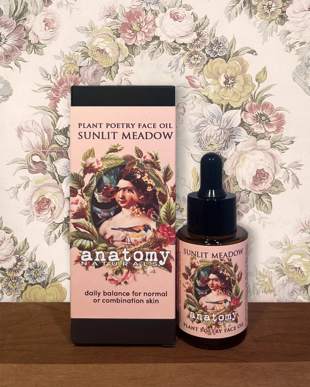 All natural face oil for normal and combination skin – Sunlit Meadow by Anatomy Naturals