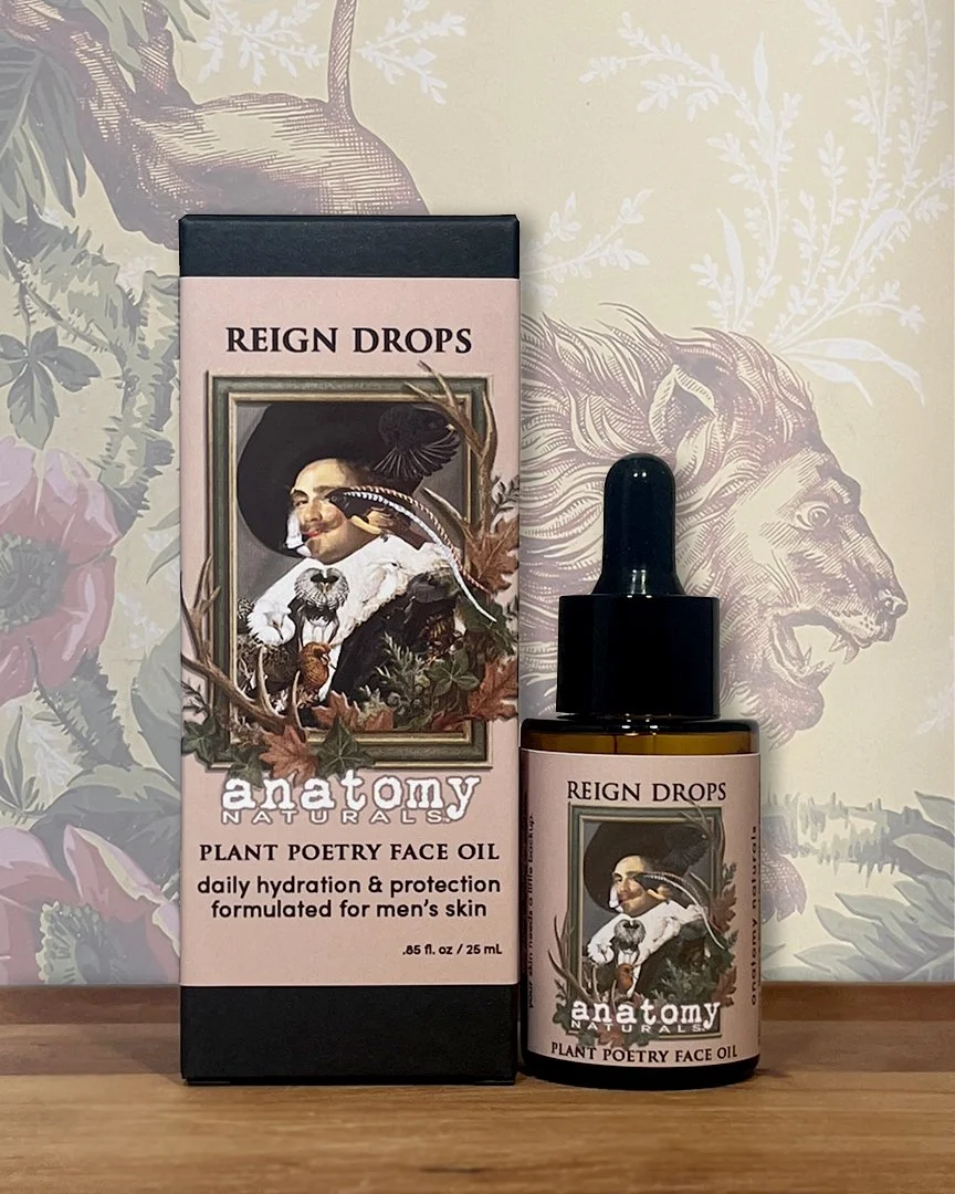 Reign Drops - Plant Poetry Natural Face Oil for Men