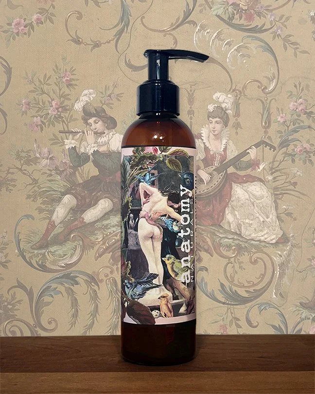 unscented moisturizing body serum as part of sensitive skin gift set