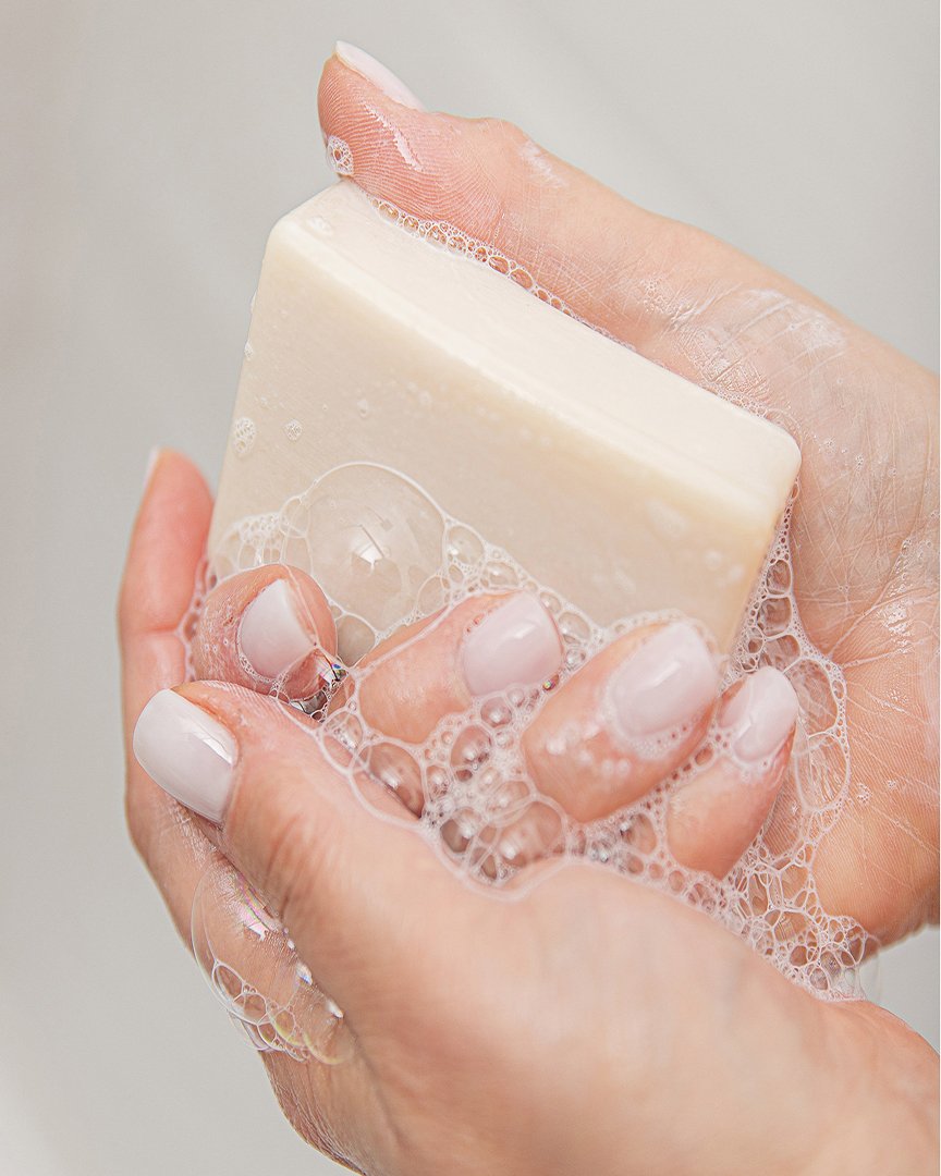 All Natural Skincare Shea Butter Soap - Non-Toxic Facial Cleanse
