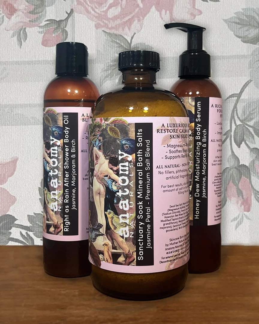 jasmine scented body care bundle - all natural skincare