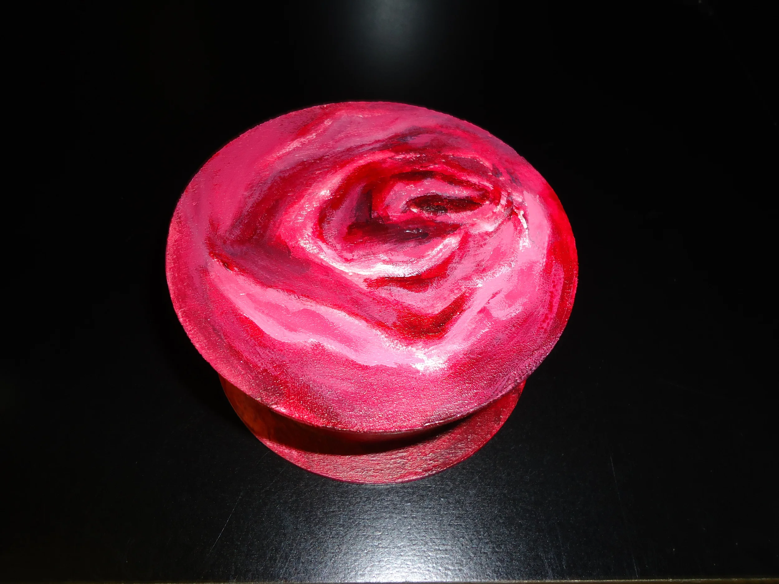    Round Rose Jewelry Box    3.5”    $25, shipping included   