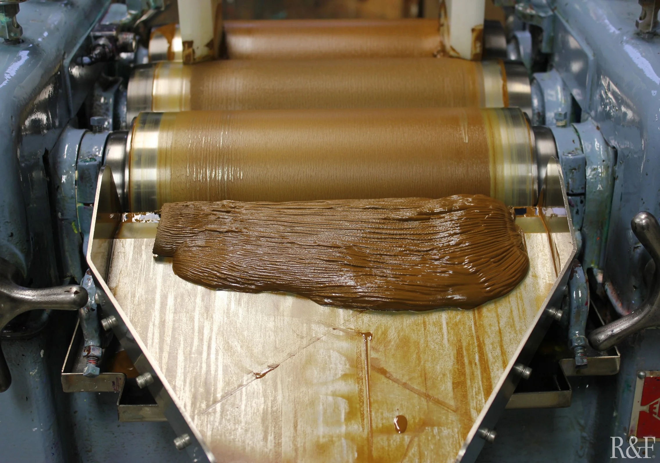 Raw Sienna Pigment Stick in process.jpg
