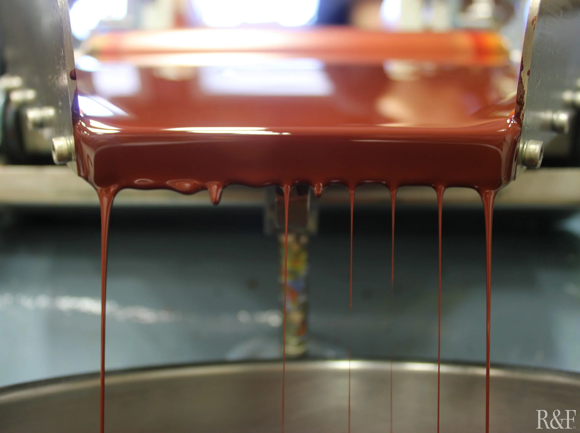 Sanguine Earth Medium Pigment Stick on Three Roll Mill.jpg