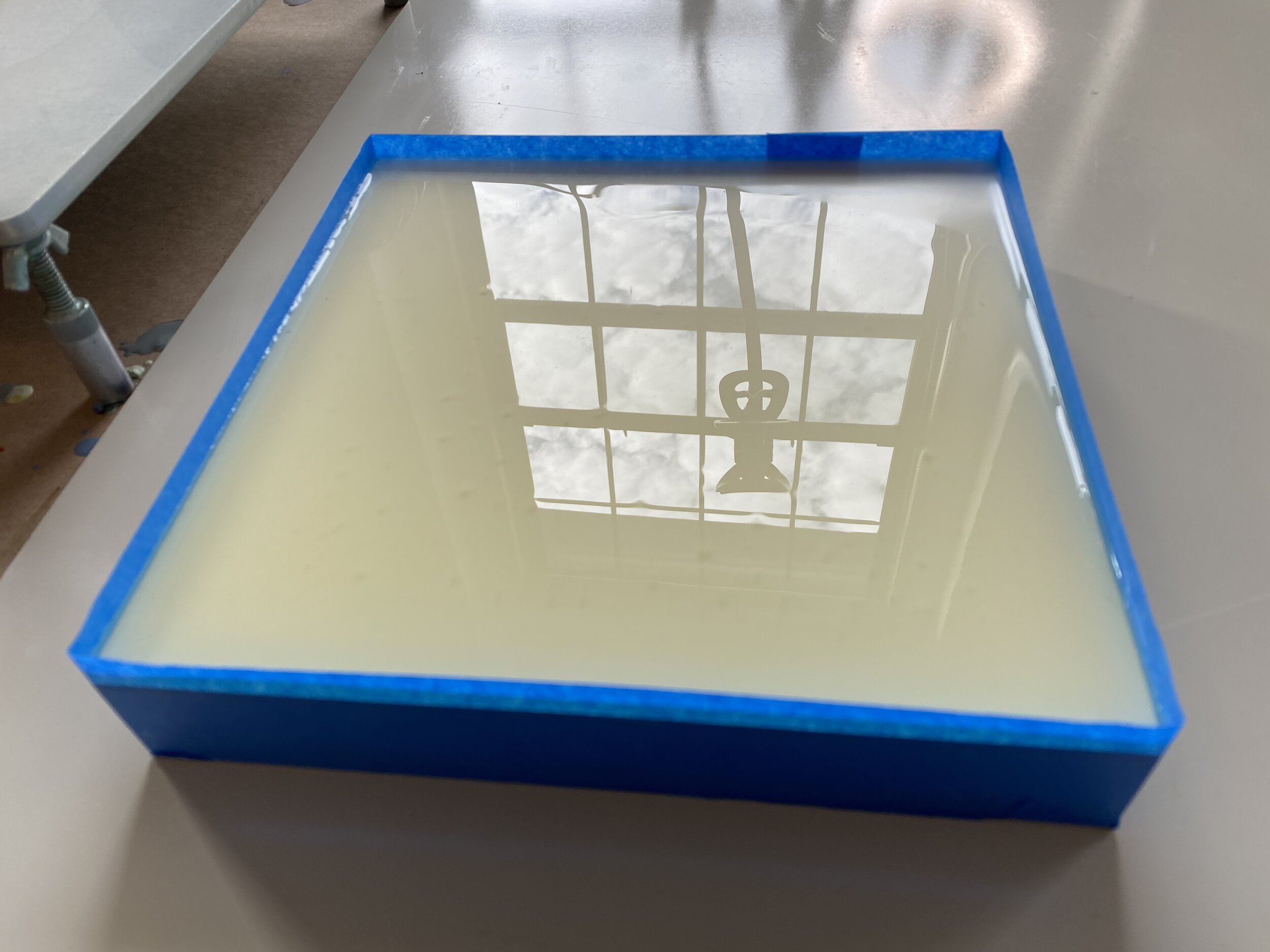 Acrylic Pinched Corner Tray - Small