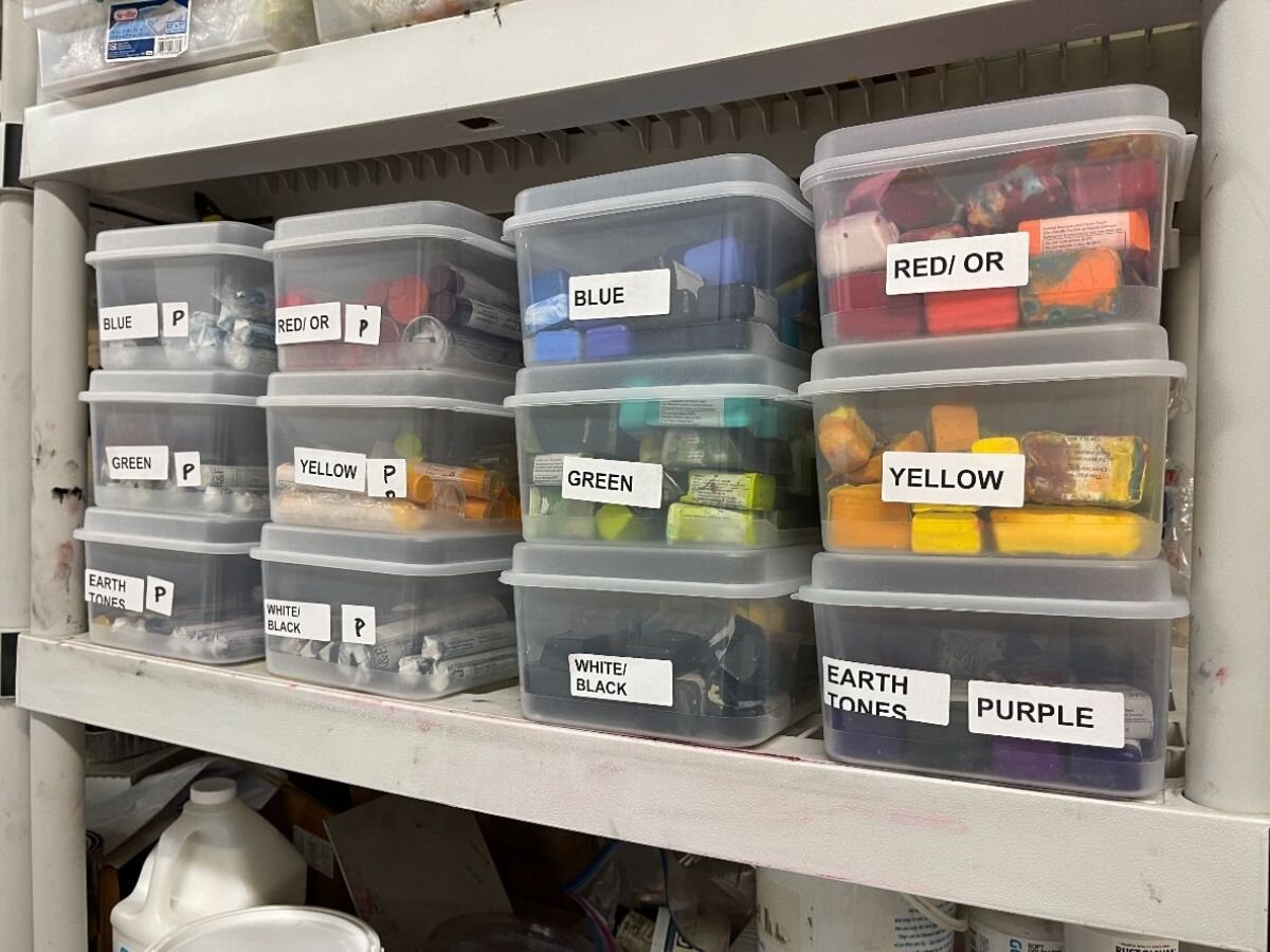 Art Talk: Palette Setup and Paint Storage