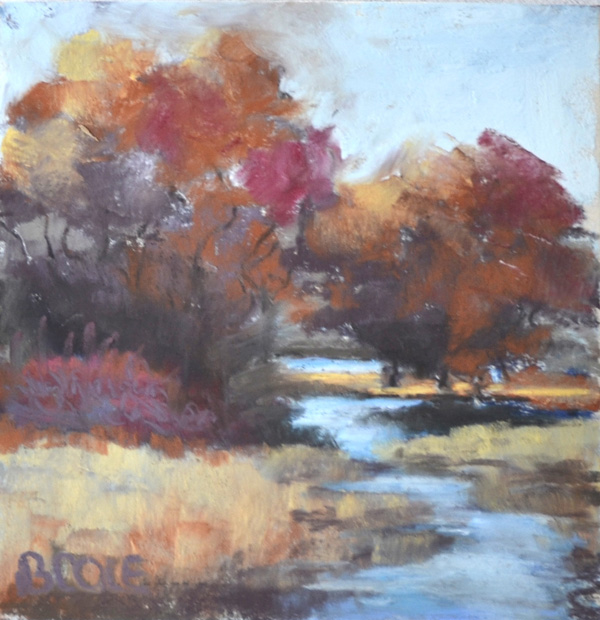 Hidden Pond © Beth Cole Pastel on Paper - SOLD