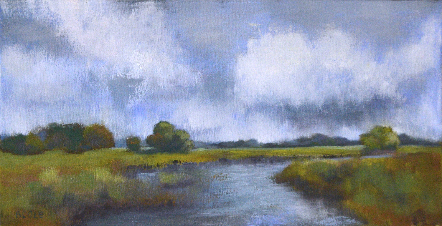 Billowing - Oil on Canvas - 12 x 24