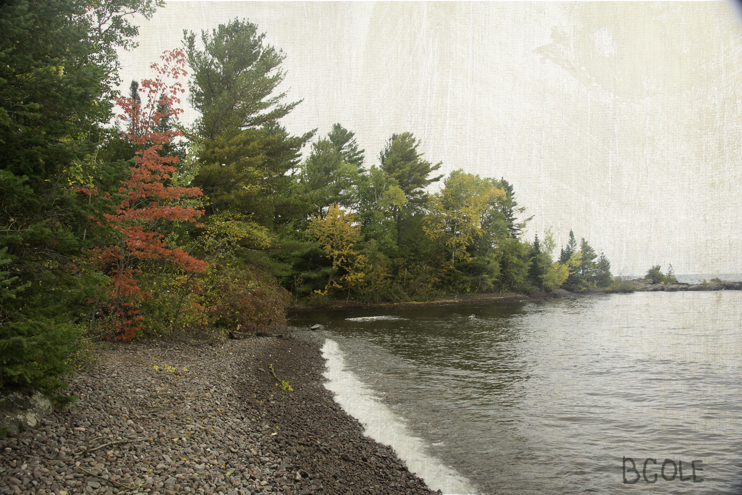 The Beach at Copper Bay, Michigan. © Beth Cole