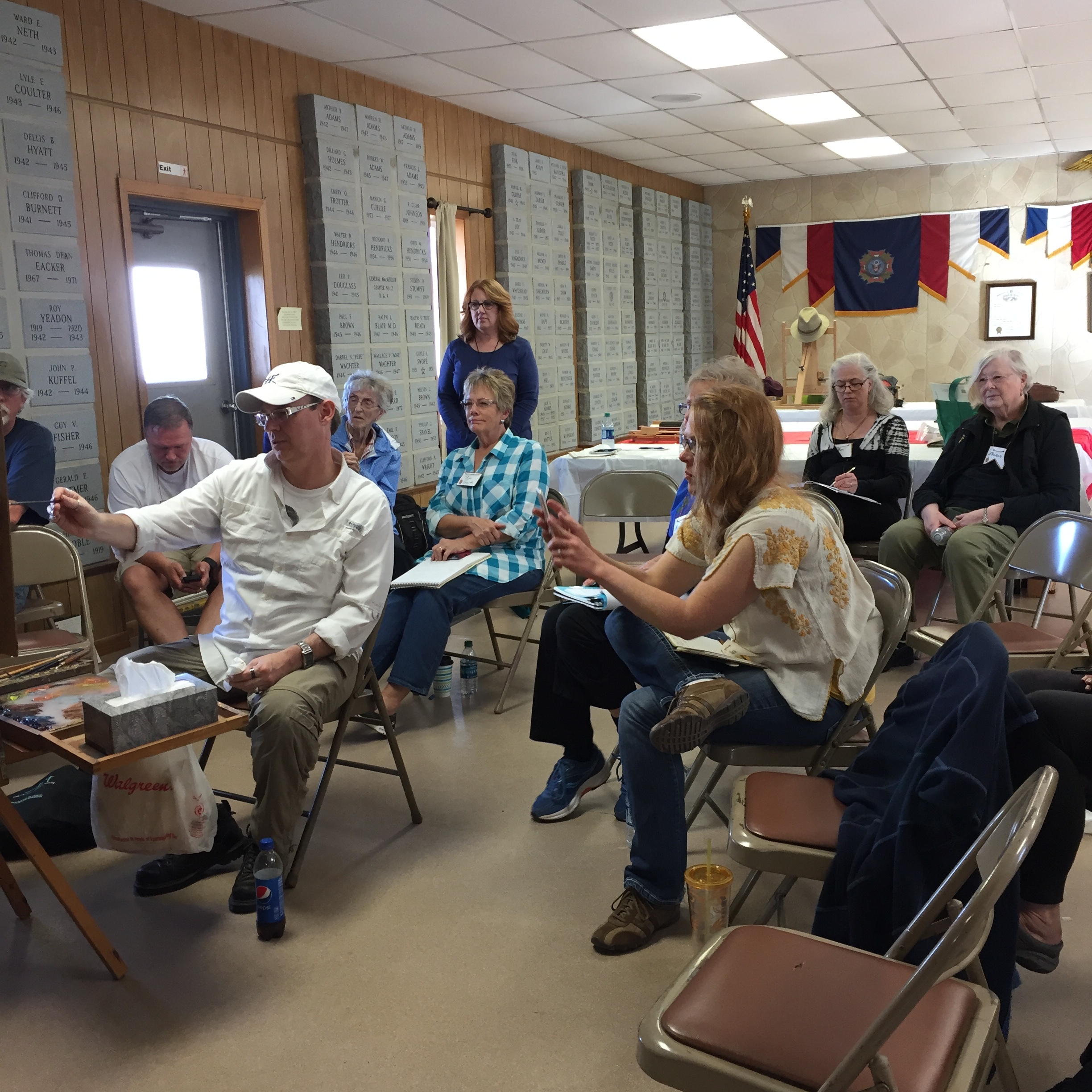 Artist Todd Williams Workshop in Broken Bow