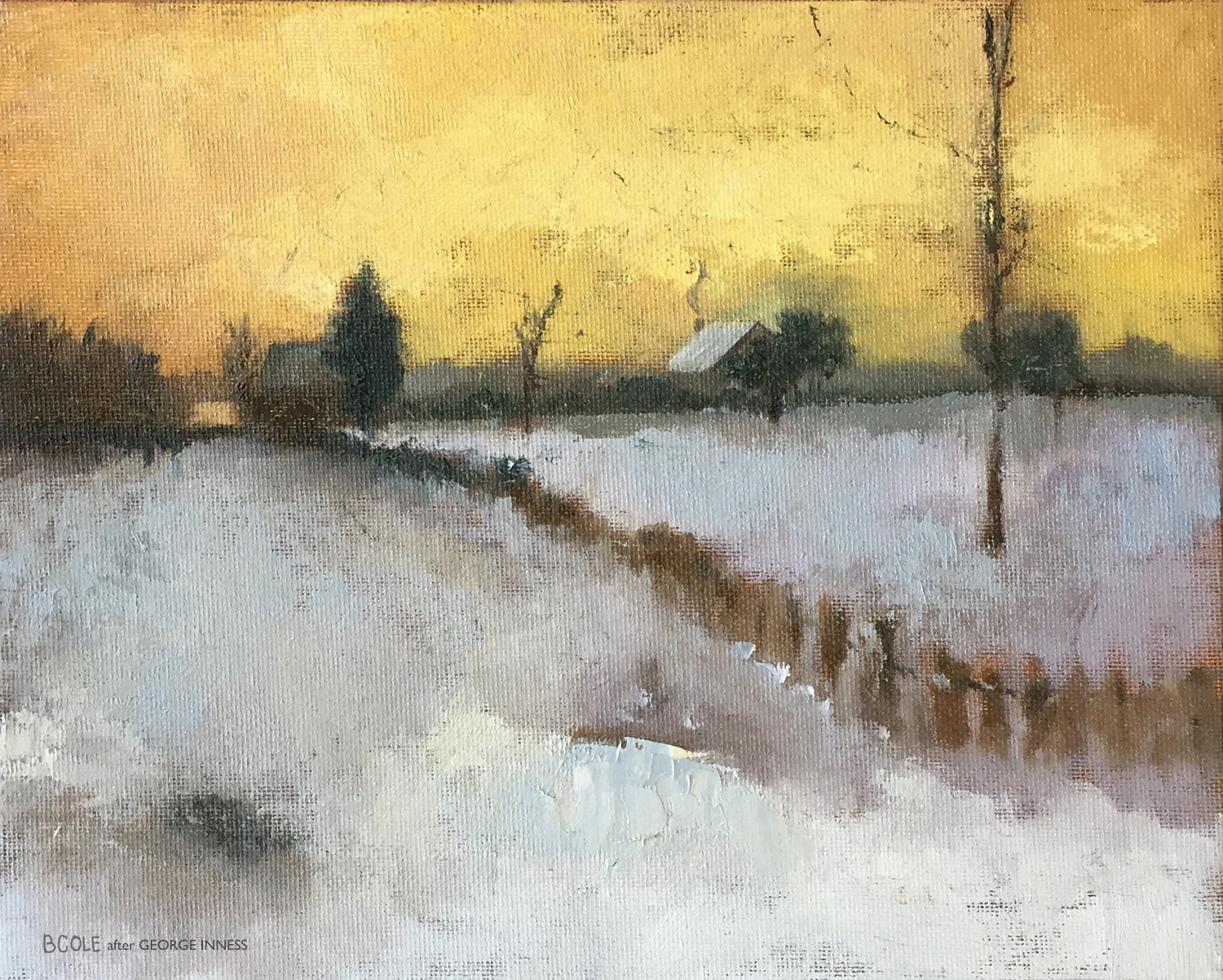 Beth Cole after George Inness, Home at Montclair