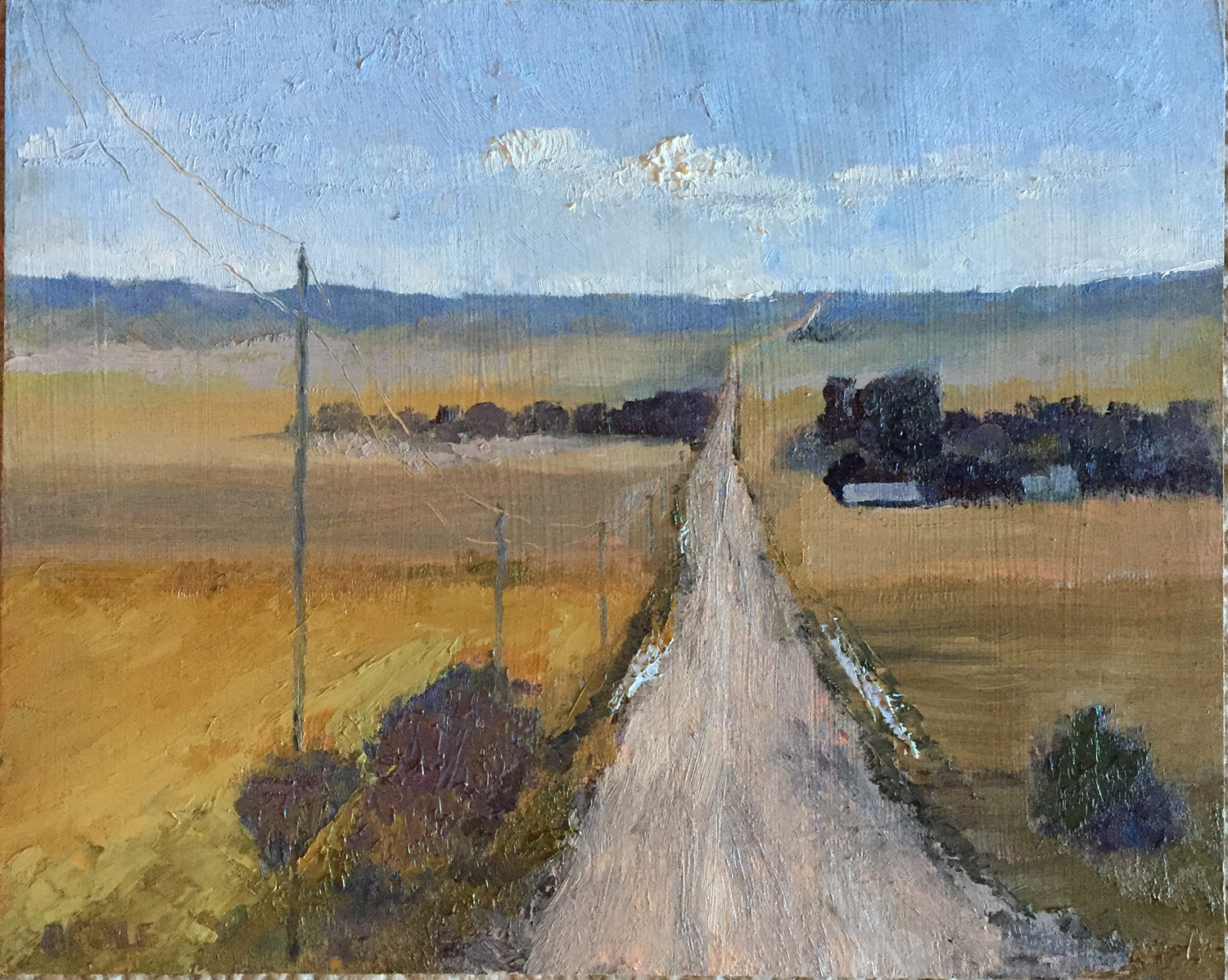 (Work in Progress) - Oil on Panel - 8 x 10 - © Beth Cole