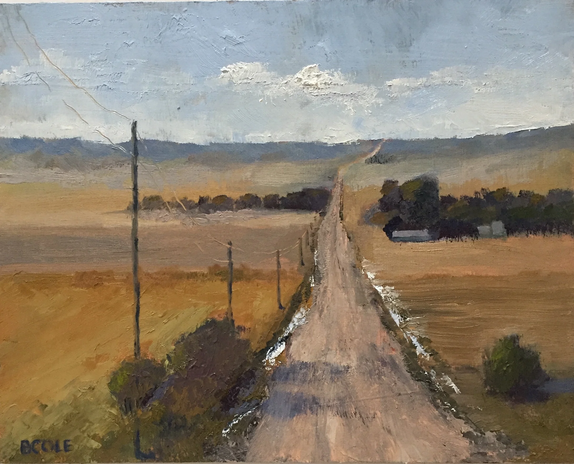 SOLD - What Lies Ahead - 8 x 10 - Oil on Gesso Board
