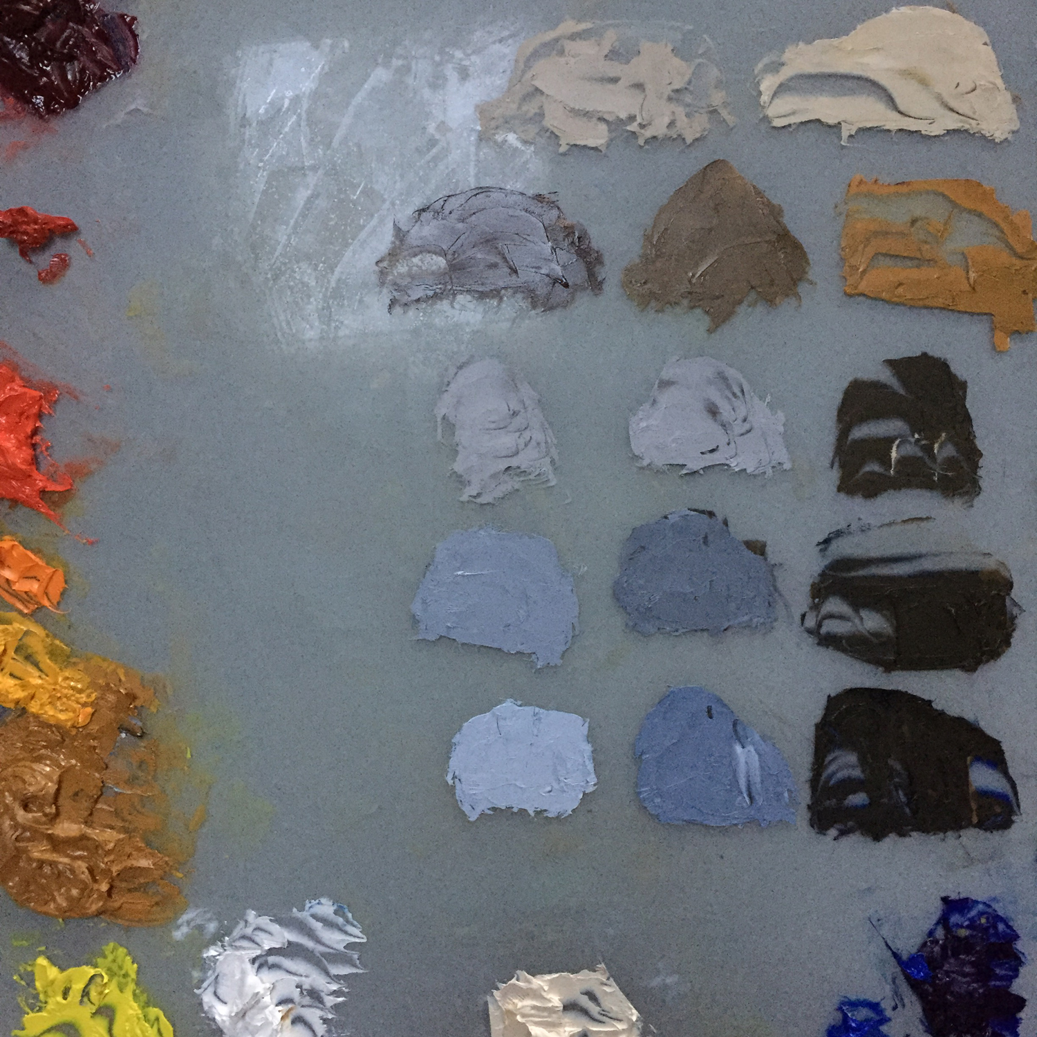 Mixed paint
