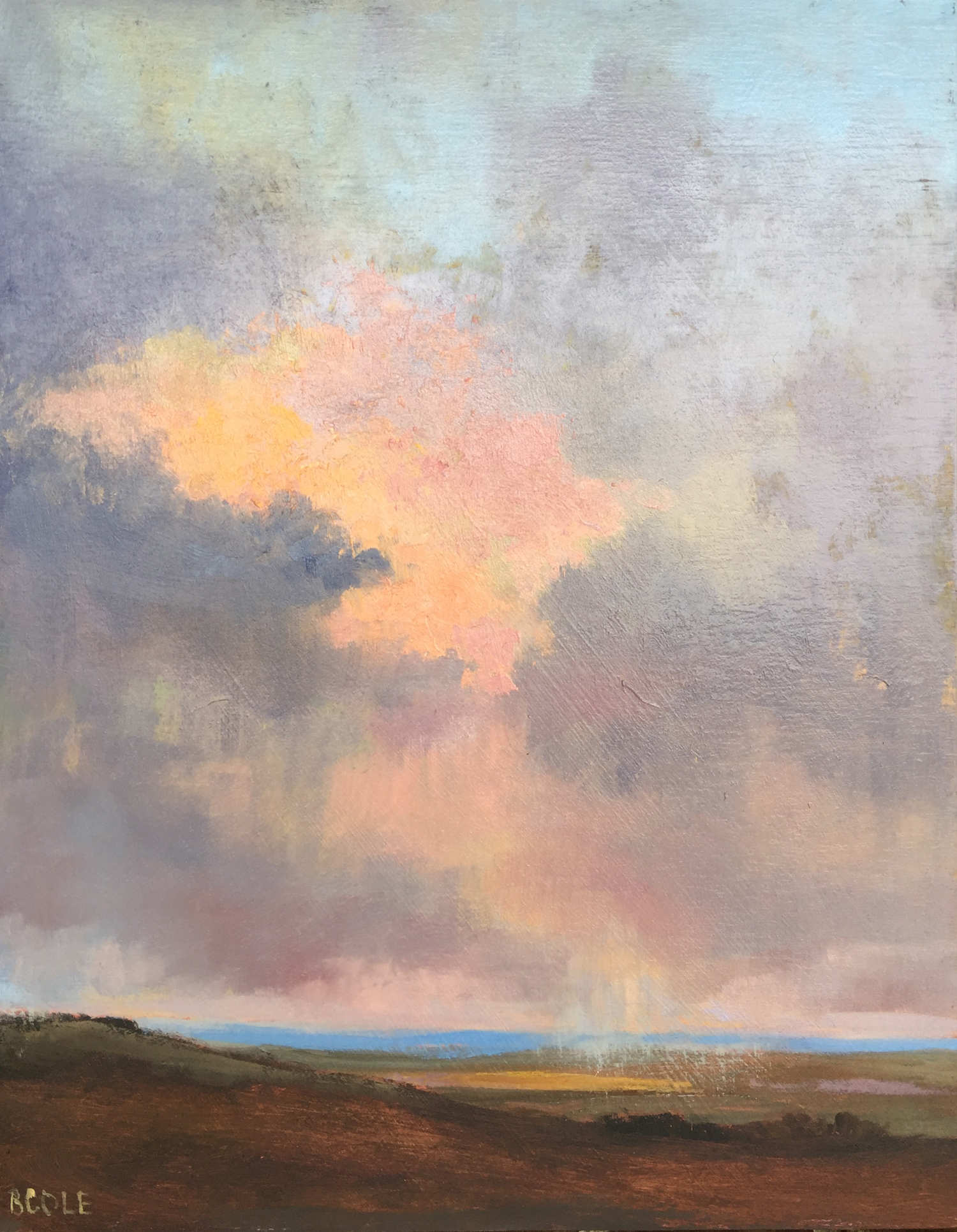Light Show ©Beth Cole Oil on Wood Panel, 11 x 14