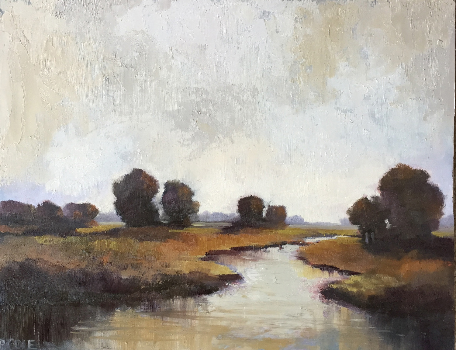 Calm Waters © Beth Cole | Oil on Wood Panel | 11 x 14