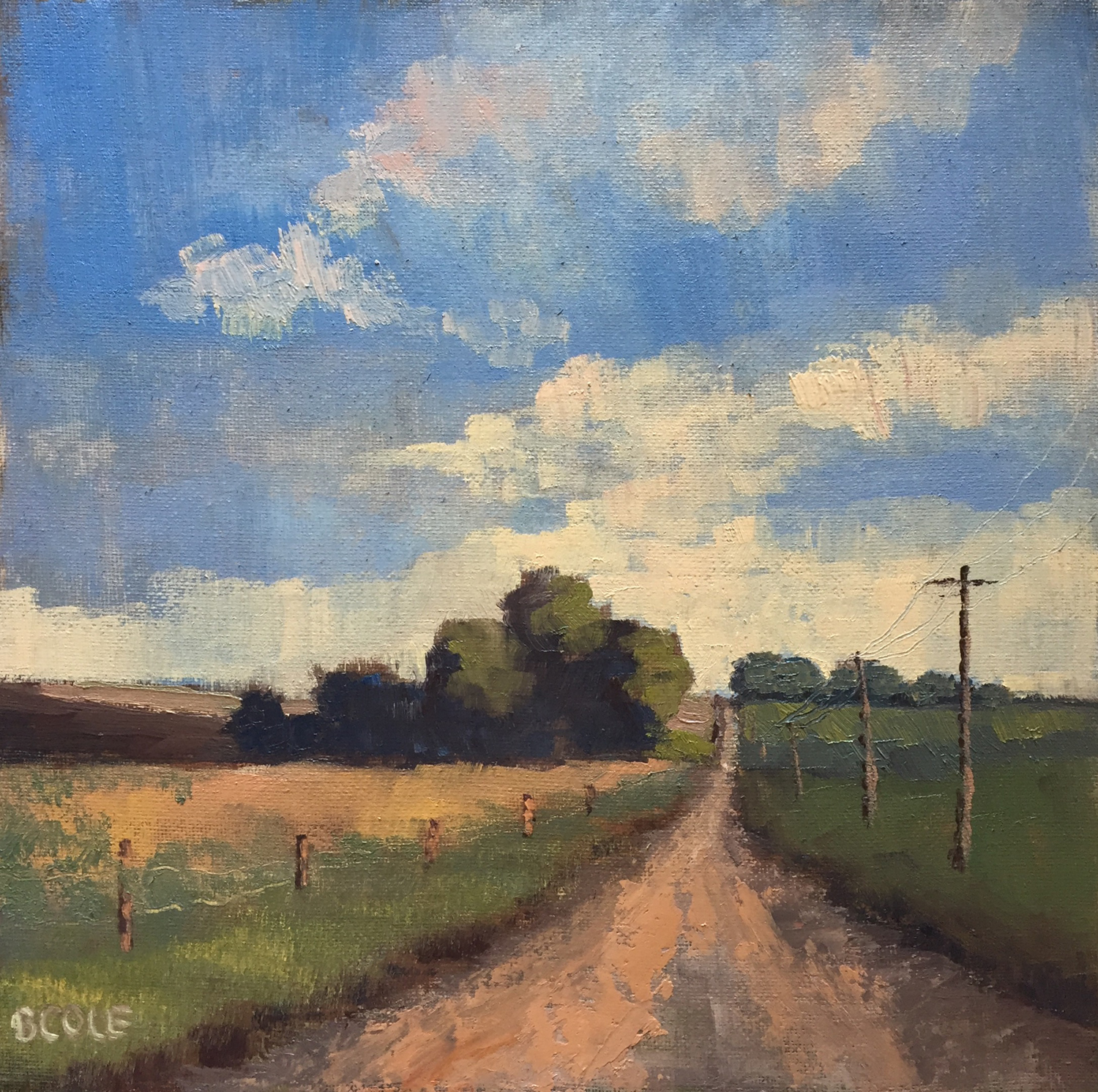 Untitled © Beth Cole | Oil on Canvas Panel | 10 x 10