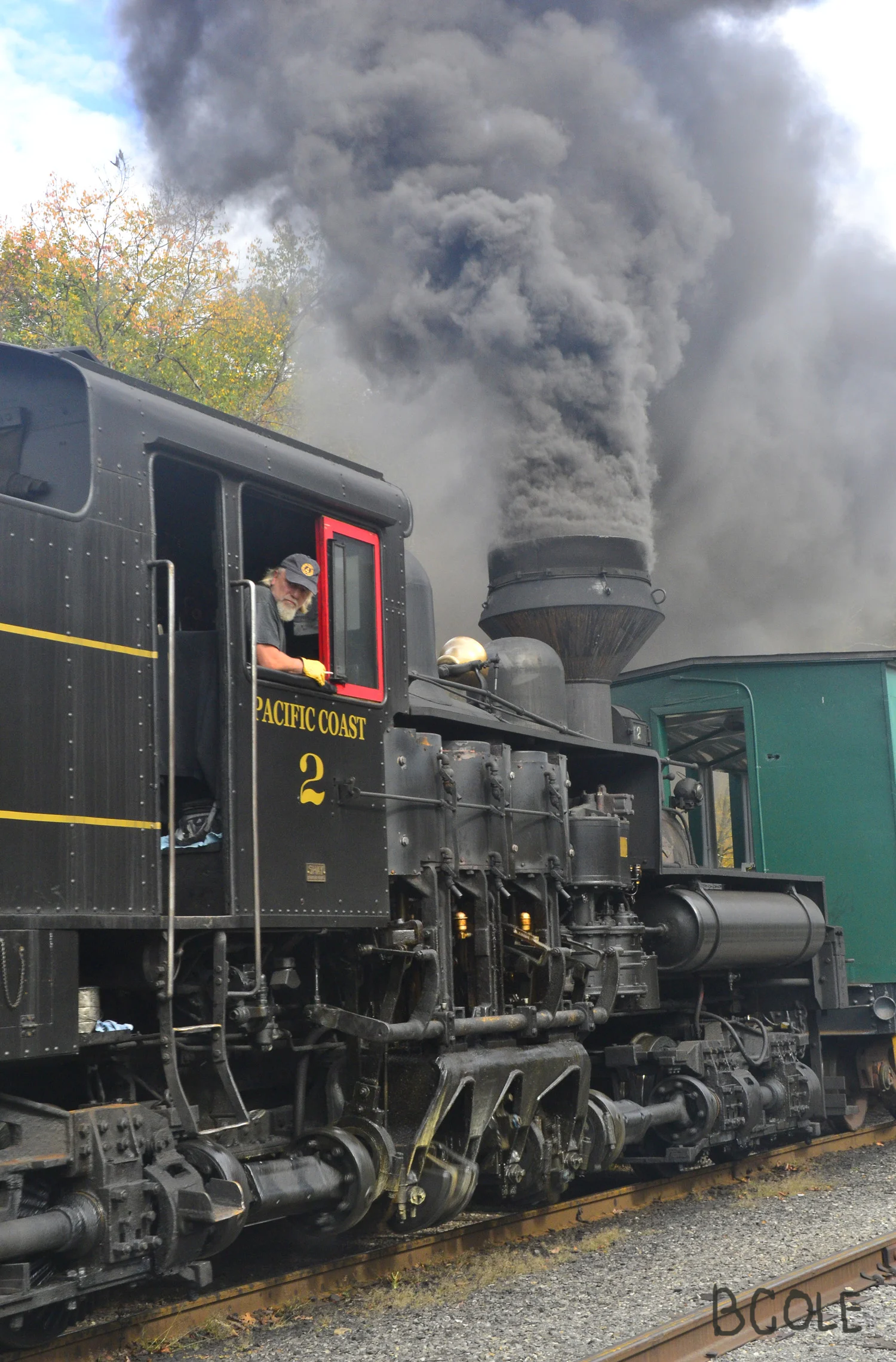 Steam Engine, Cass, West Virginia ©Beth Cole