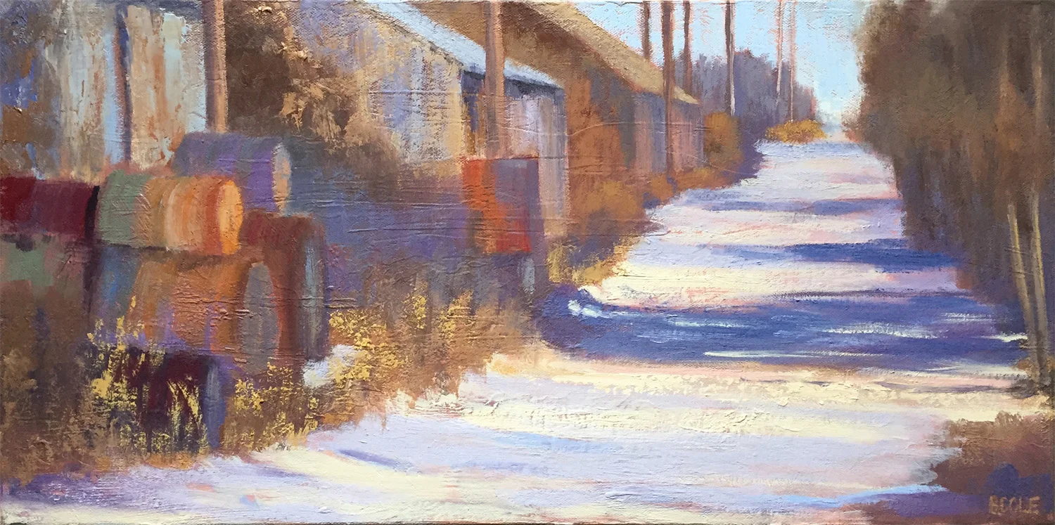 Unseen | 12 x 24 | Oil on Canvas | © Beth Cole